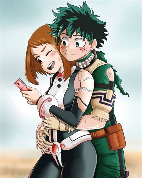 deku x uraraka|Explore the Best Izukuxuraraka Art .